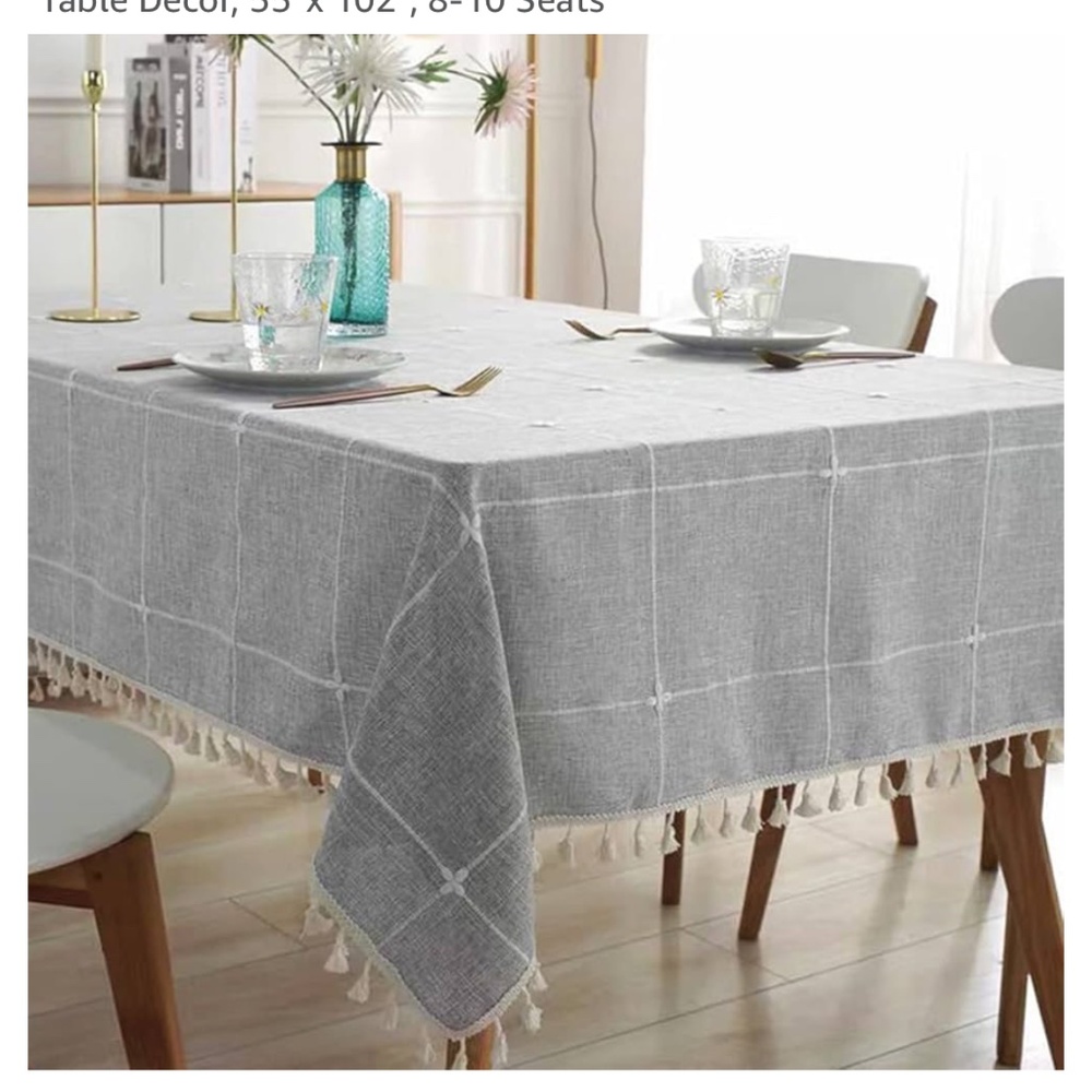 Rustic Boho Table Cloth - Picture 5 of 7